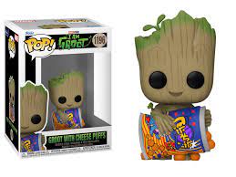 Funko POP! Pop! Marvel: I Am Groot - Groot w/ Cheese Puffs