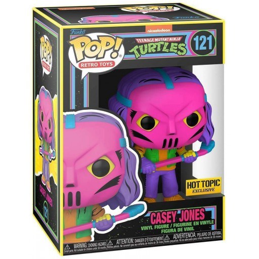 Funko POP! Pop! Movies: Teenage Mutant Ninja Turtle - Casey Jones (Blklt)(Exc)