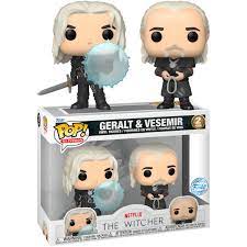 Funko POP! Pop! Tv: The Witcher S2 - Geralt and Vesemir 2pk (Exc)
