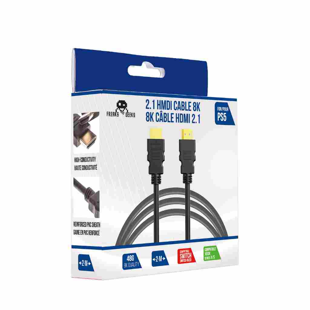 Freaks And Geeks - HDMI ETHERNET CABLE 2.1 (2M) 8K