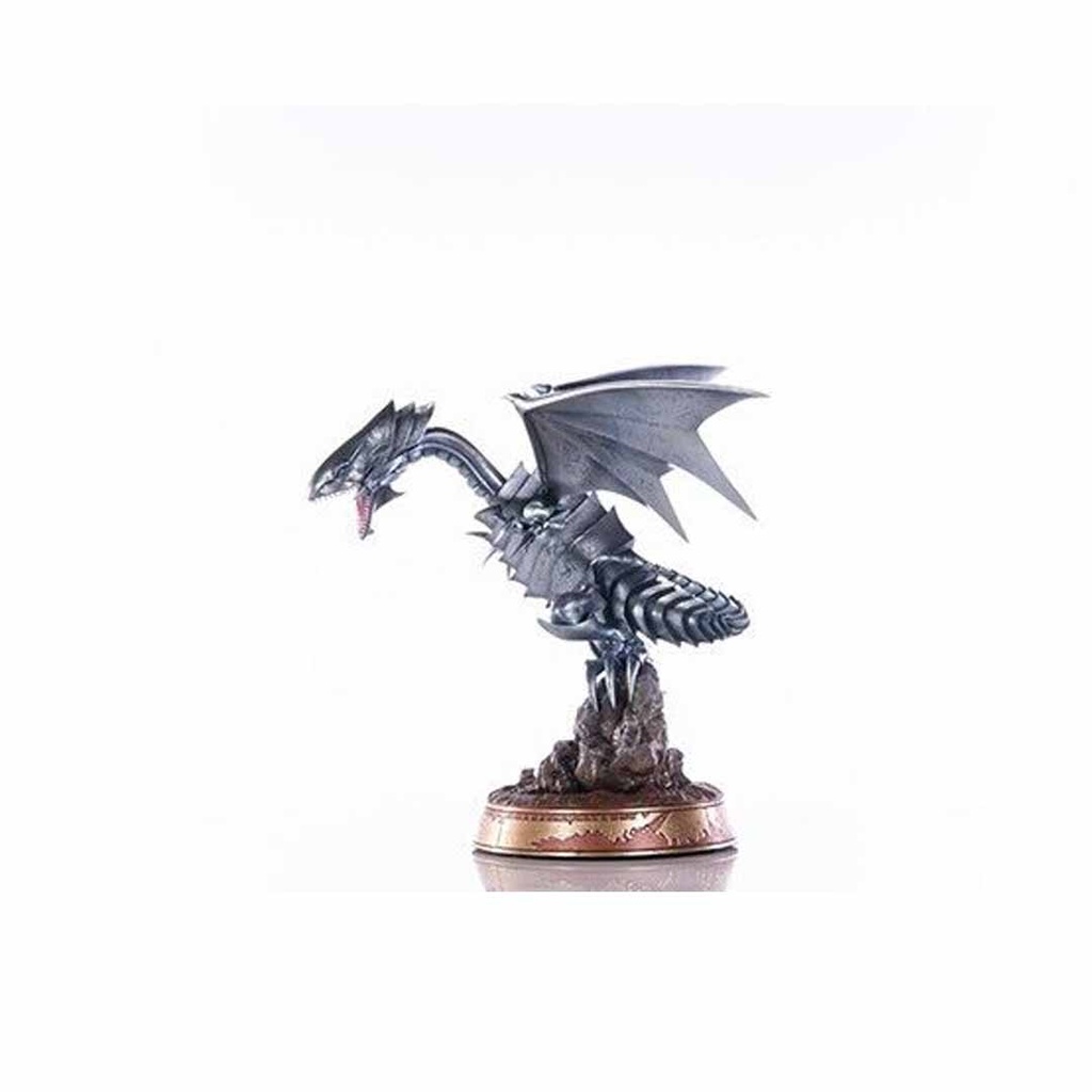 First 4 Figures - Yu-Gi-Oh! Blue-Eyes White Dragon (Silver Variant) 14" Pvc St