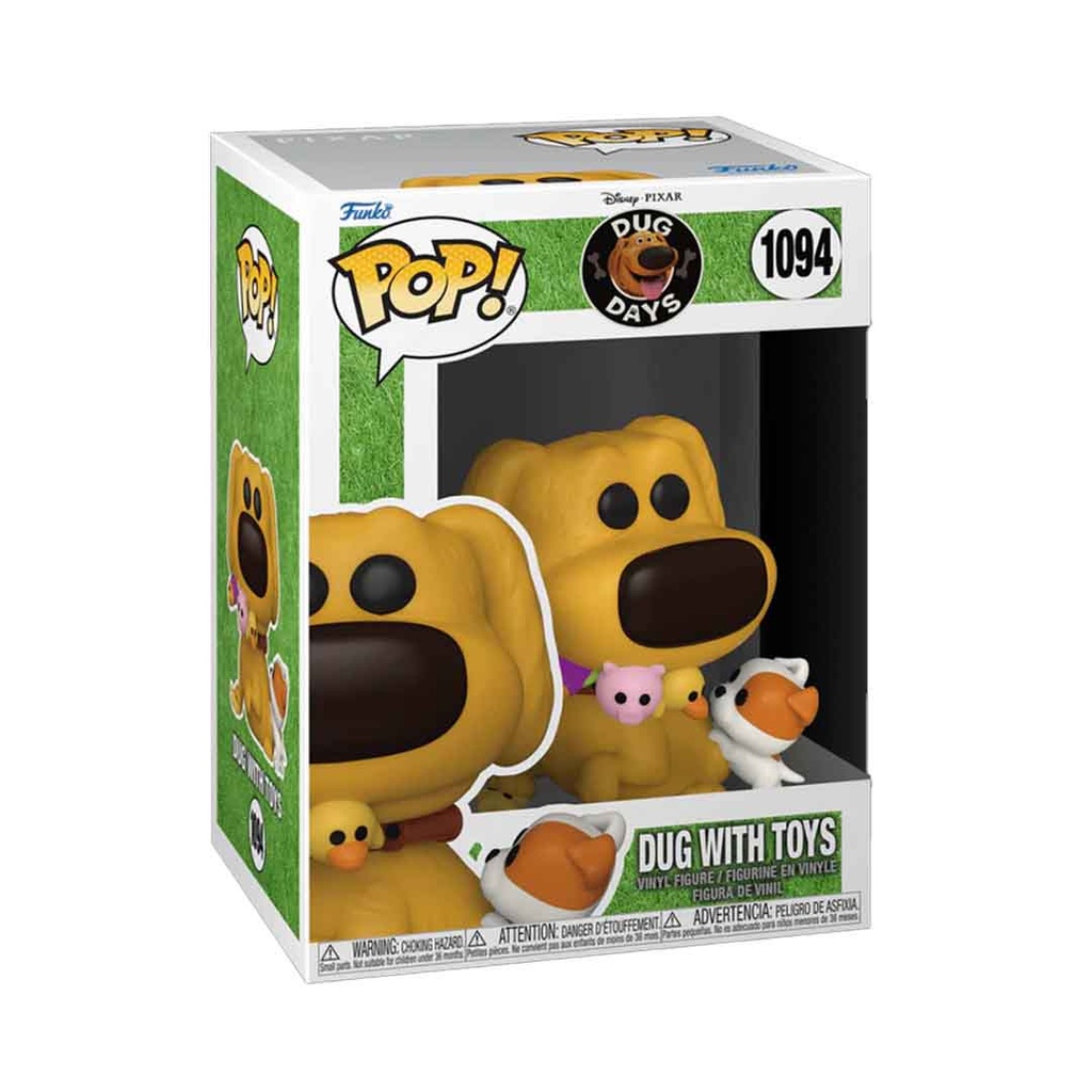 Funko Pop!  Pop Disney: Dug Days- Dug W/Toys