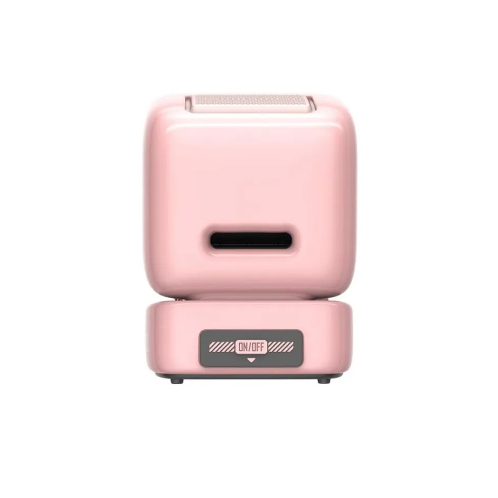 Divoom Ditoo-Mic Retro Pixel Art Game Bluetooth Speaker Microphone Karaoke Function Pink