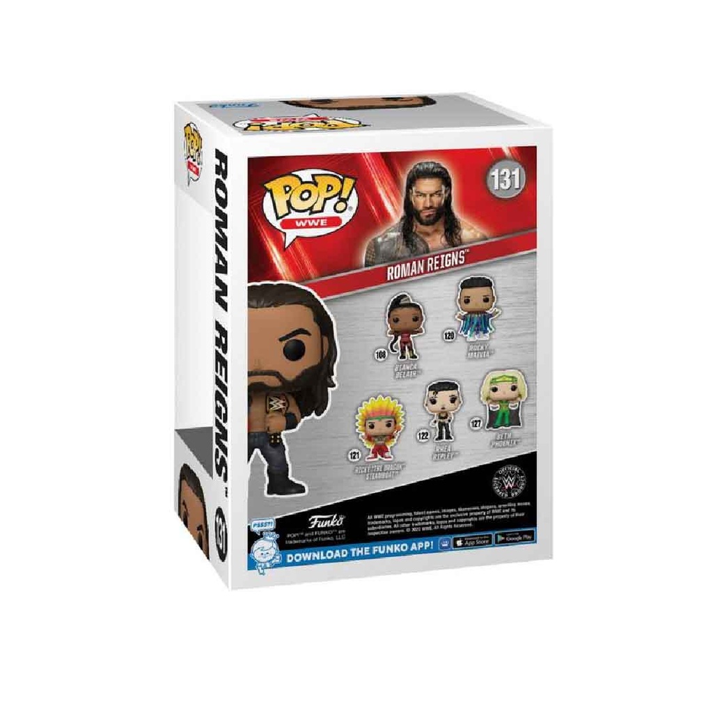 Funko POP!  WWE: Roman Reigns with Belts