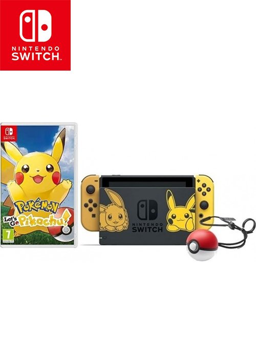 NS Console Pokemon Pikachu Bundle + Boke Ball Plus NTSC