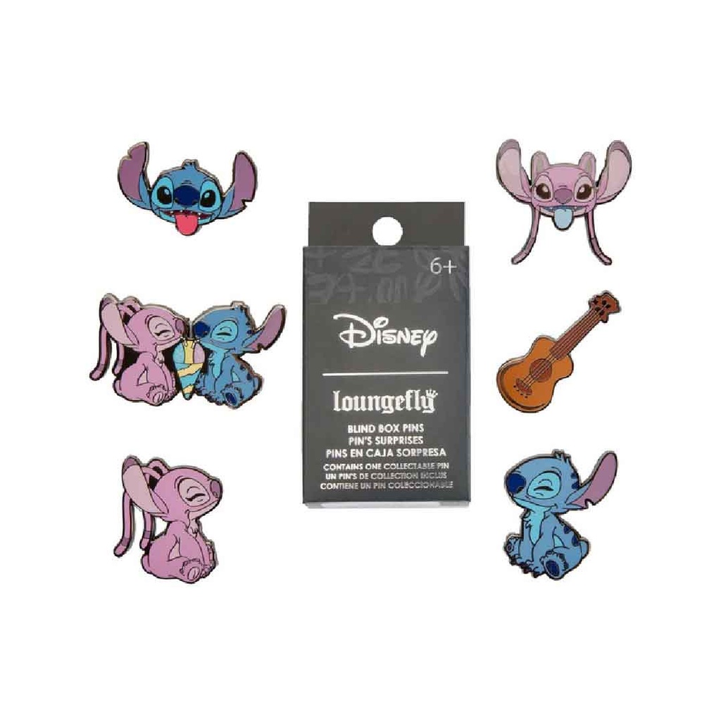 Funko POP! Loungefly! Blind Box Pin: Disney - Stitch and Angel - 12PCS /CDU