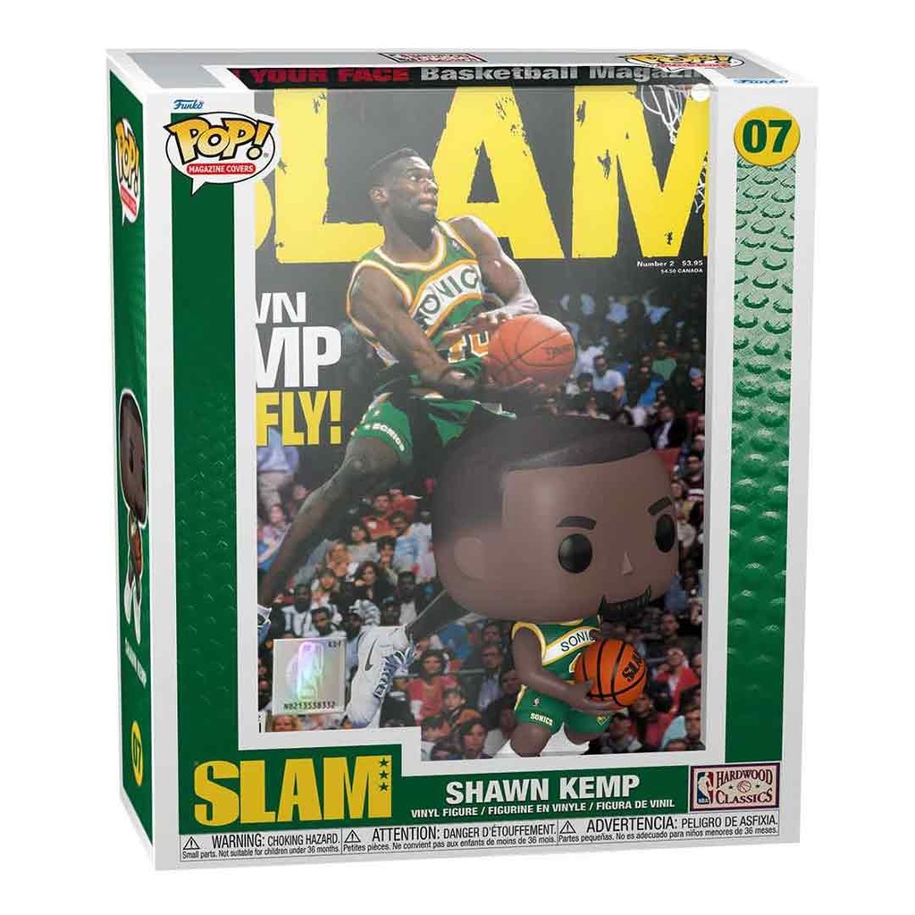 Funko POP!  Cover! Basketball: NBA SLAM - Shawn Kemp