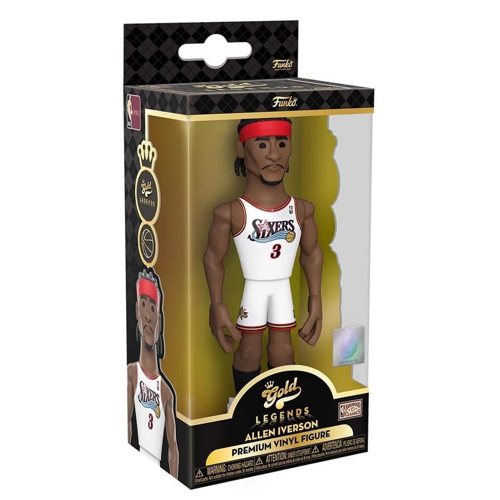 Funko POP! FUN GOLD 5": NBA- 76ERS ALLEN IVERSON CHASE