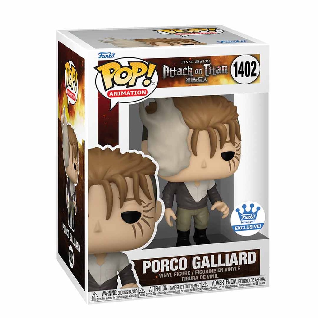 Funko POP!  Animation: Attack on Titan - Porco Galliard (Exc)