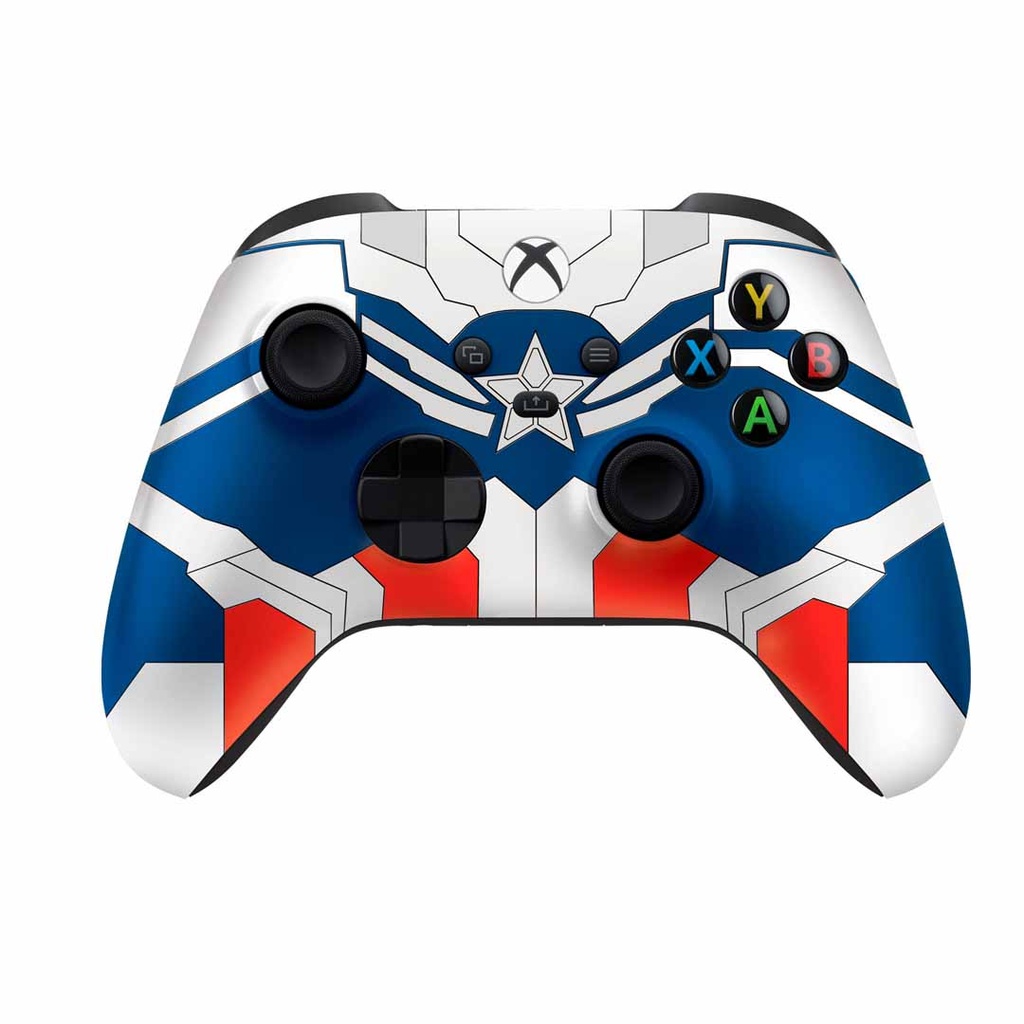 XBOX Wireless Controller & Quick Charging Stand - Captain America Edition