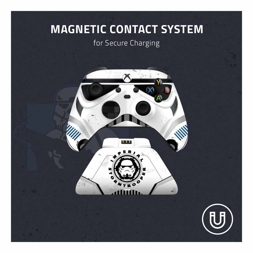 XBOX Wireless Controller & Quick Charging Stand - StormTrooper