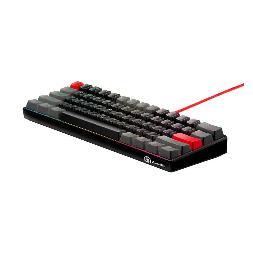 GAMERTEK GK60 Mini Pro Keyboard - LATE NIGHT