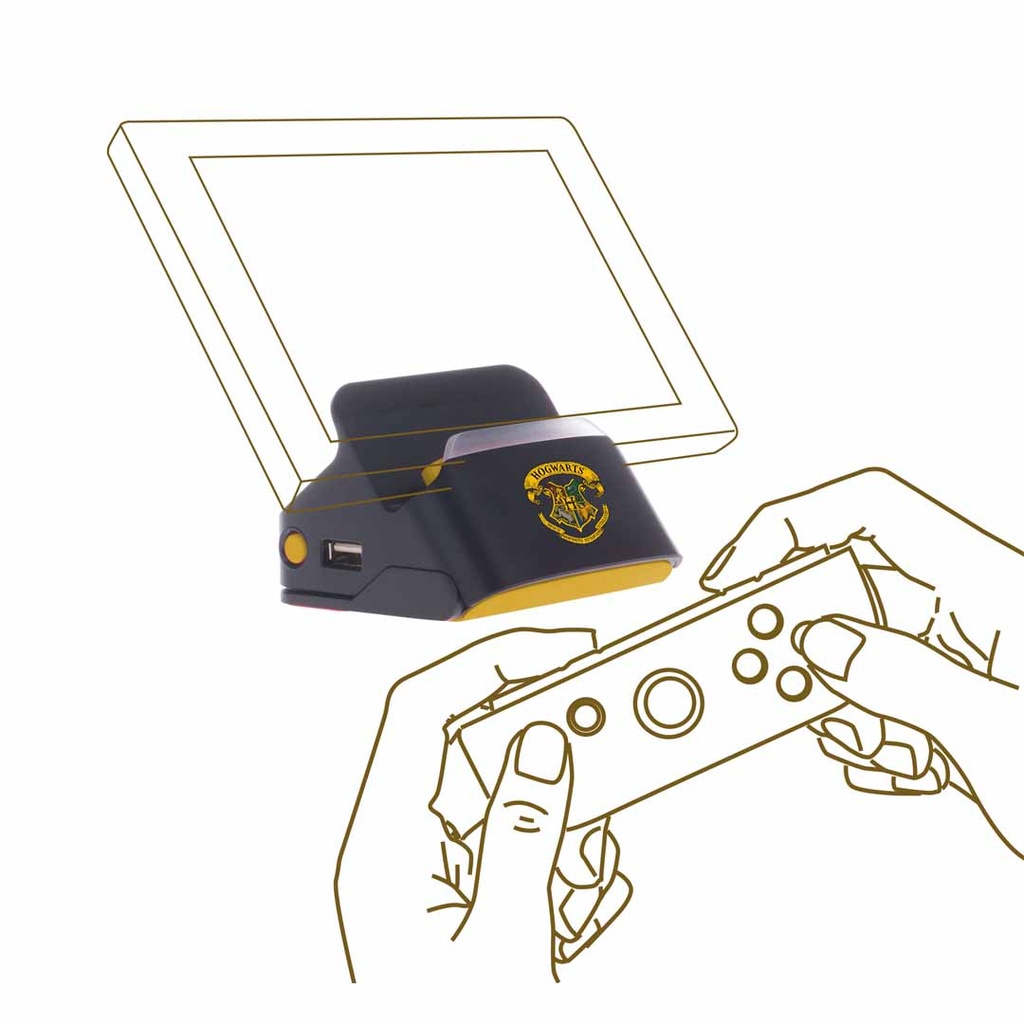 Harry Potter - Dock and Stand 2 in 1 - Charging Stand + TV Connection - Hogwarts
