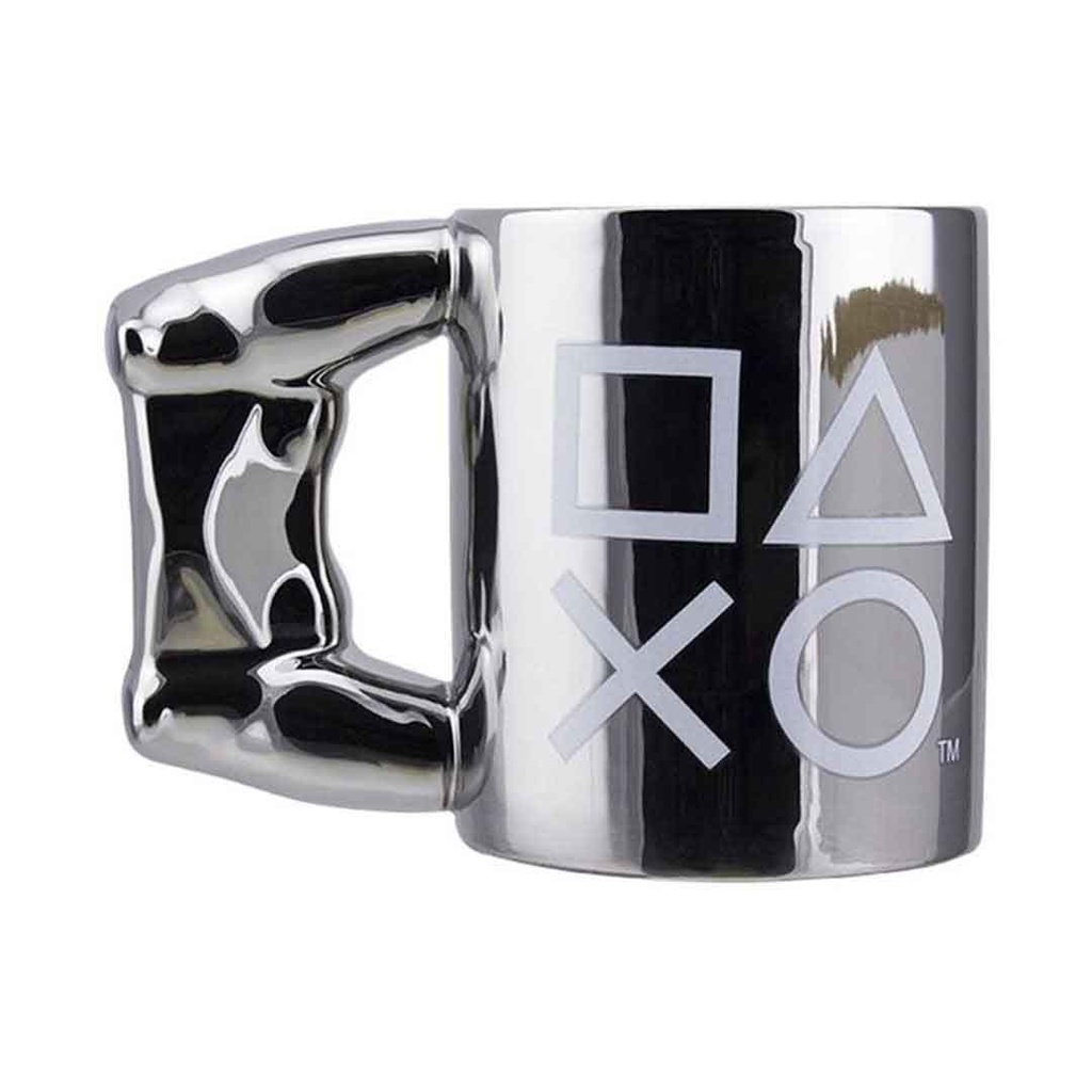 PALADONE Playstation 4 Silver Controller SHAPE  Mug