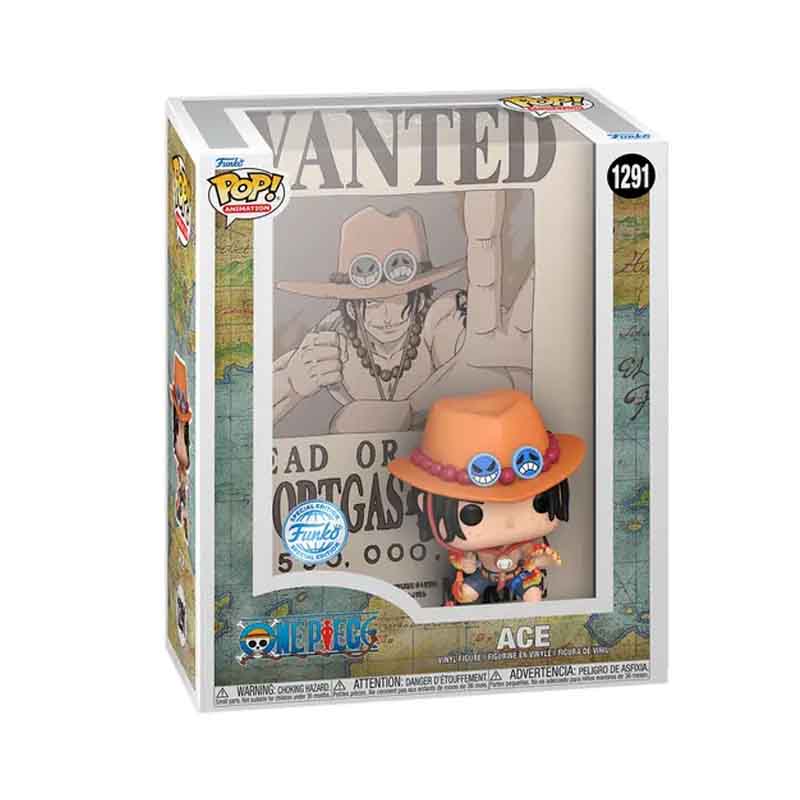 Funko POP! Cover! Animation: One Piece - Ace (Wanted Poster)(Exc)