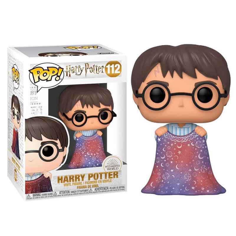 Funko POP!  Movies: Harry Potter - Harry w/ Invisibility Cloak