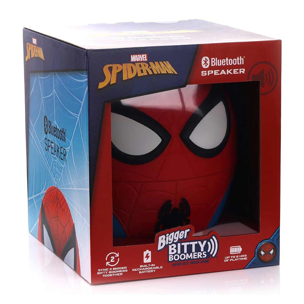 Bitty Boomers - Marvel-Spiderman 8"  Bluetooth spkrs