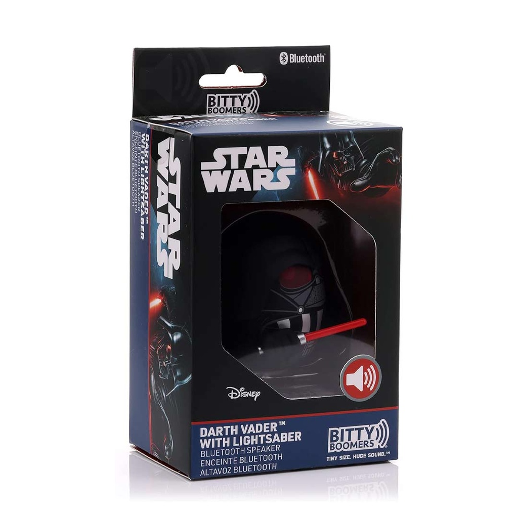 Bitty Boomers - Star Wars-Darth Vader 8" W/Light Saber  Bluetooth spkrs