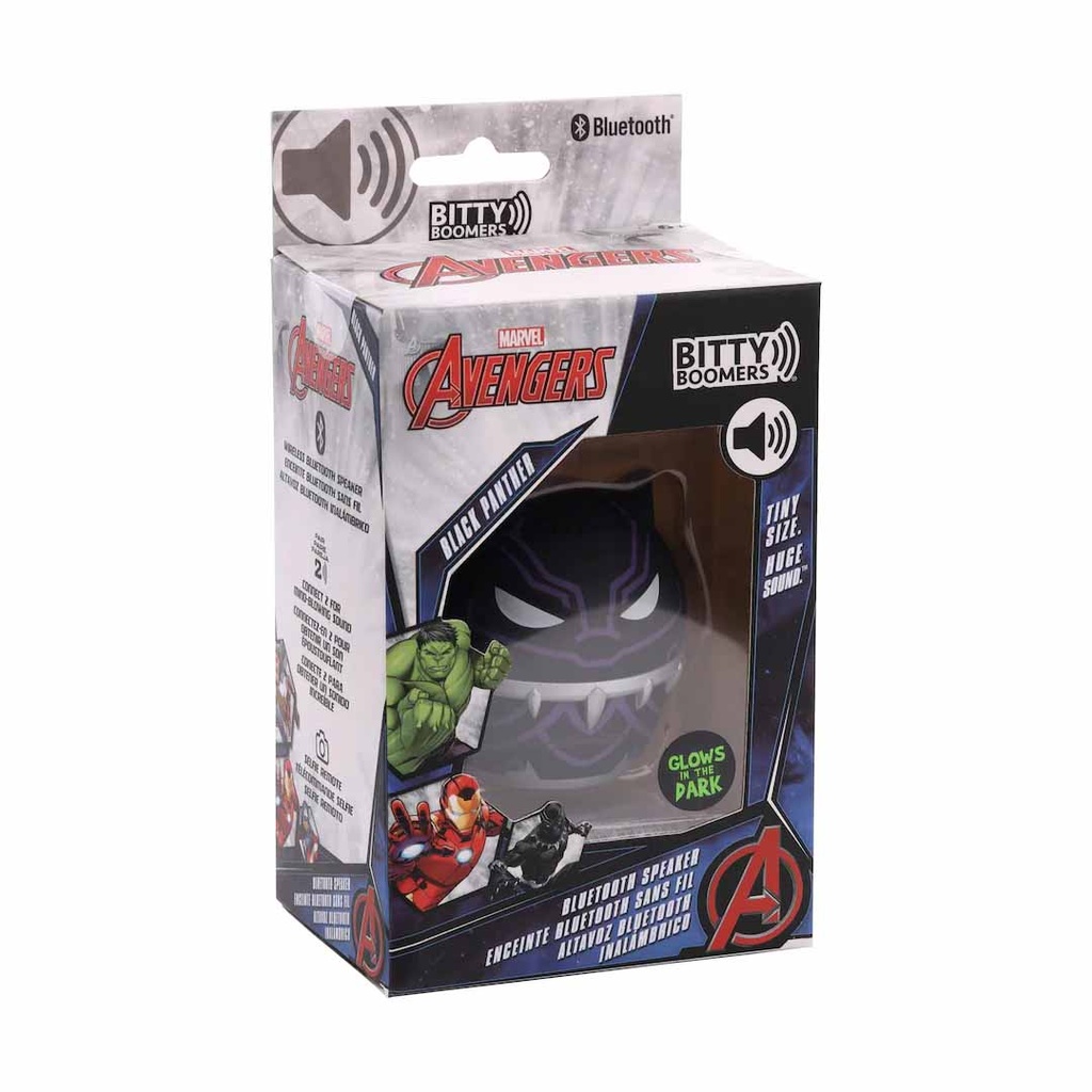 Bitty Boomers - Marvel-Black Panther Wakanda Forever  Bluetooth Speaker