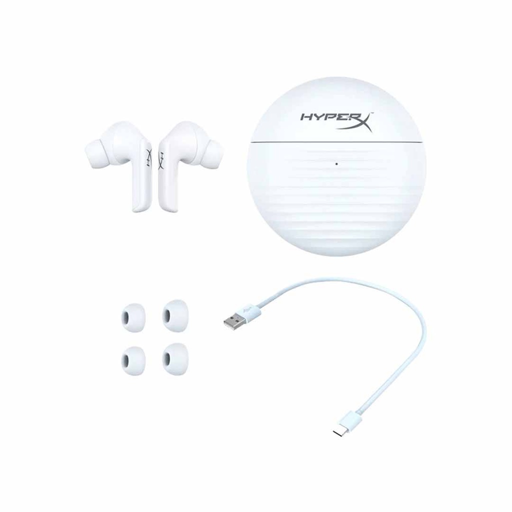 HyperX Cloud Buds True Wireless Earbuds (White)