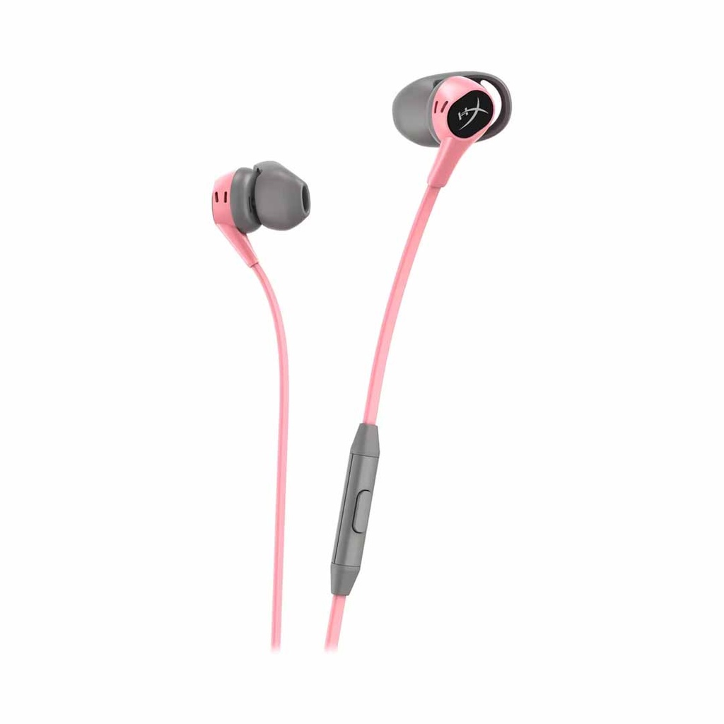 HyperX Cloud Earbuds (Pink-Gray)