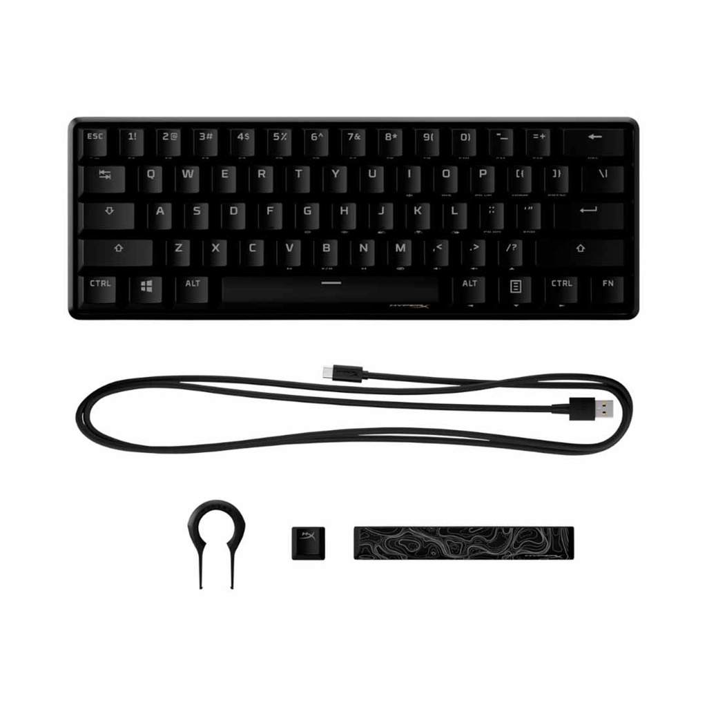 HyperX Alloy Origins 60 - Mechanical Gaming Keyboard - Red (US Layout)