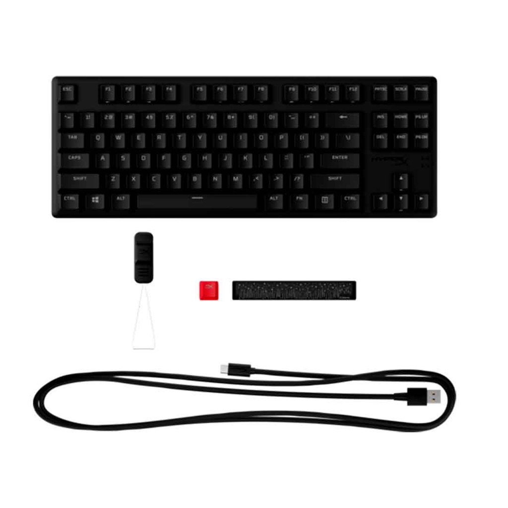 HyperX Alloy Origins Core PBT HX Aqua - Mechanical Gaming Keyboard