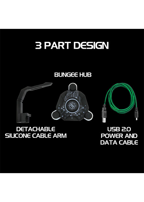 Gaming Mouse Bungee - Green (Enhance)