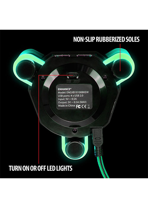 Gaming Mouse Bungee - Green (Enhance)