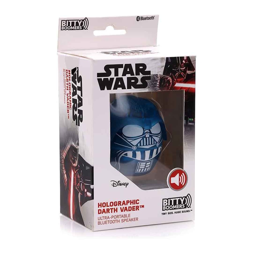 Bitty Boomers Star Wars: Holographic Darth Vader - Mini Bluetooth Speaker