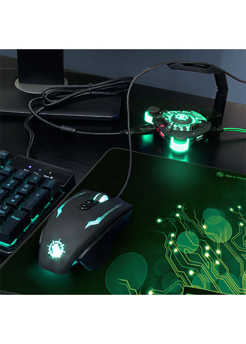Gaming Mouse Bungee - Green (Enhance)