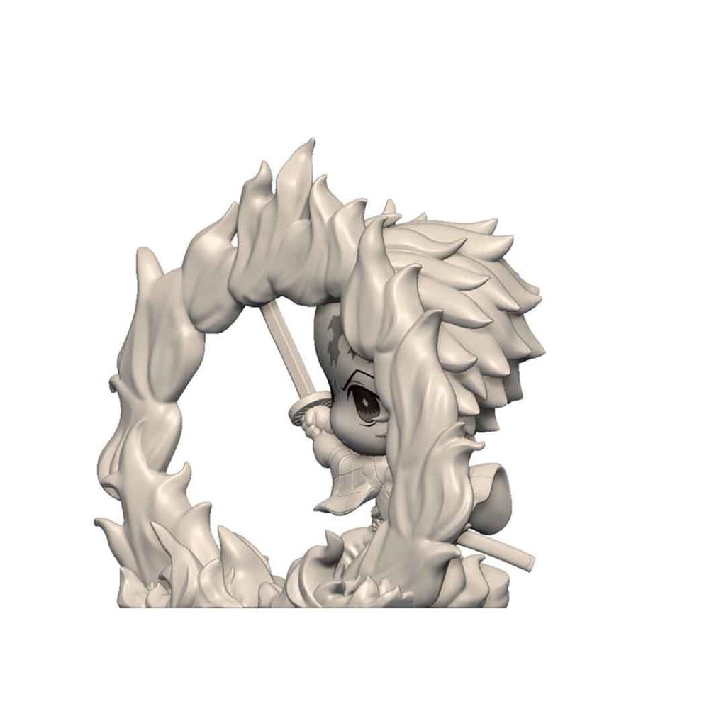 Demon Slayer: Kimetsu no Yaiba Tanjiro Kamado Hinokami Kagura Version Hold Statue