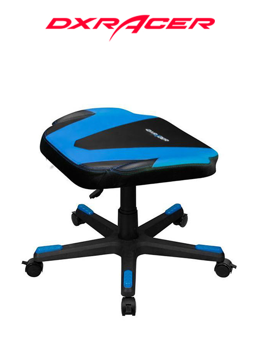 DXRACER FOOT REST BLACK AND BLUE

