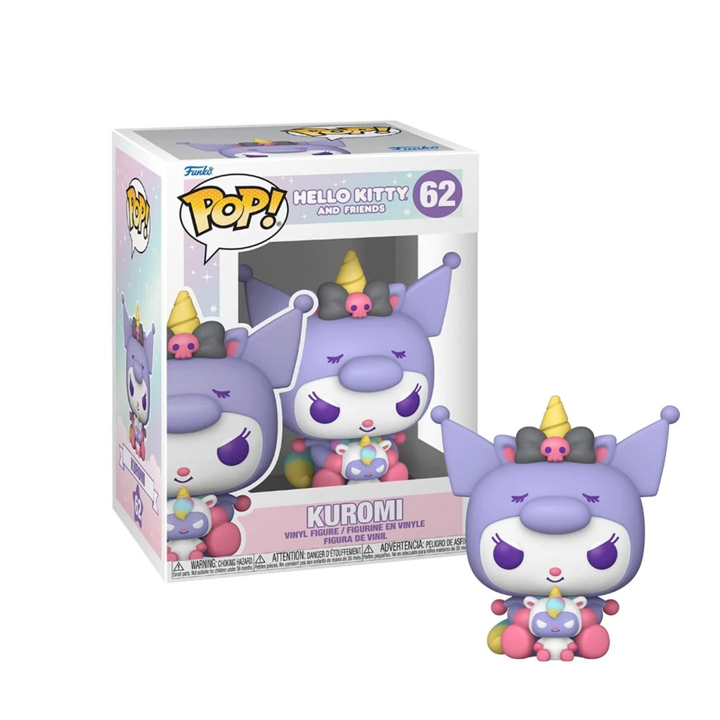 Funko Pop!  Sanrio: Hello Kitty & Friends - Kuromi Unicorn Party