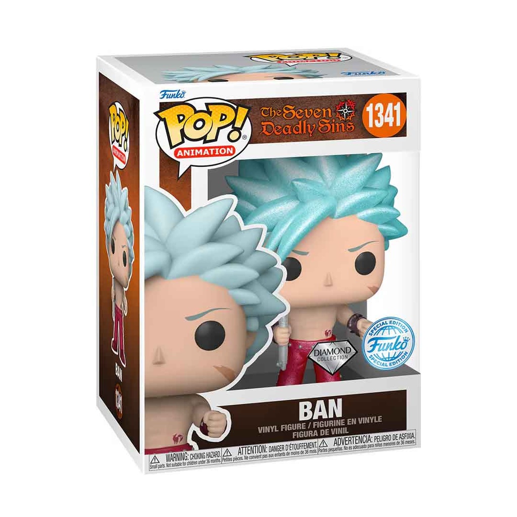 Funko Pop! (Exc)  Animation: Seven Deadly Sin - Ban (DGLT)(Exc)