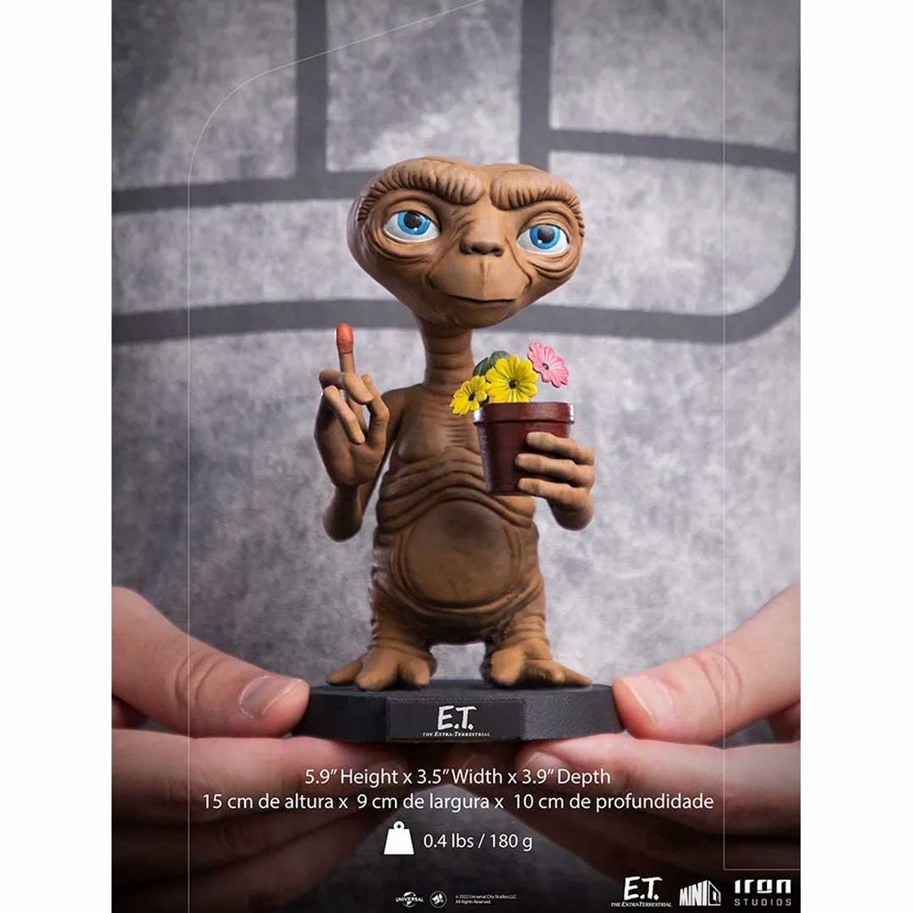 Iron Studios- E.T 40th Anniversary- The Extra-Terrestrial - MiniCo