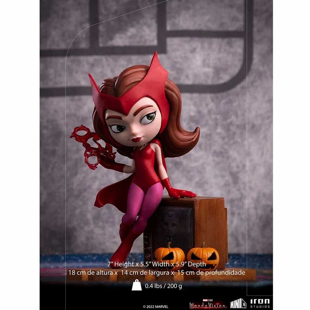 Iron Studios-Wanda Halloween version- Wandavision- MiniCo