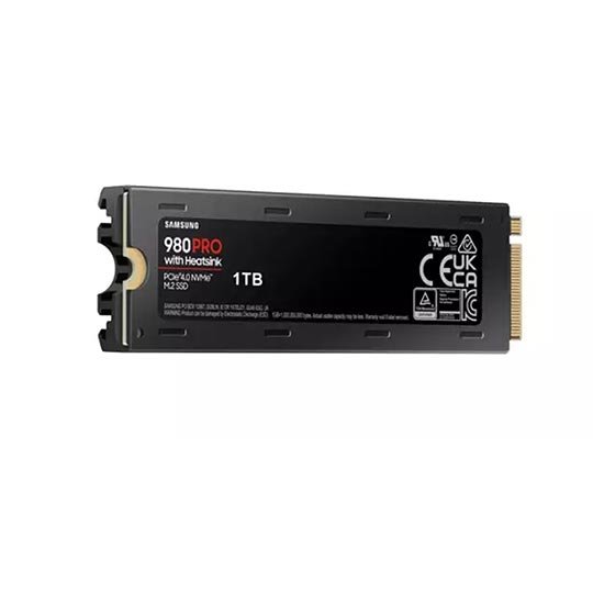 Samsung Internal Hardisk-980 PRO 1TB SSD PCIe 4.0 M.2 NVMe With heatsink