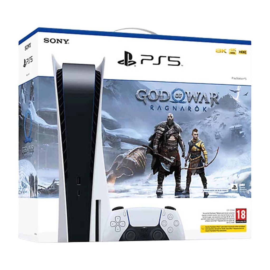 PS5 Console Disk Edition GOW:R Voucher Bundle