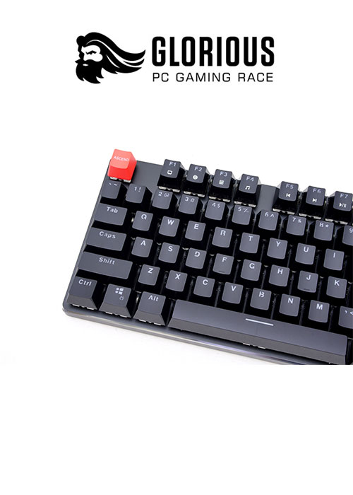 Keyboard Full Size- PreBuilt - Black (Glorious)