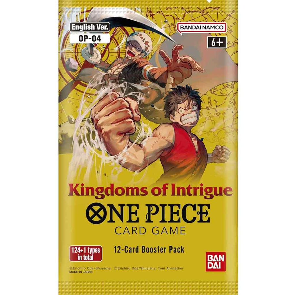 One Piece TCG OP-04 kingdom Of Intrigue Booster Deck