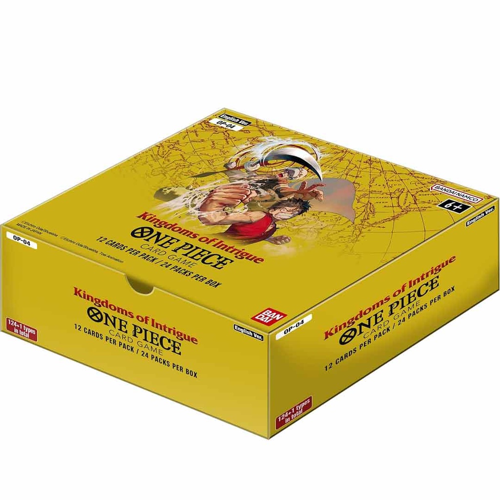 One Piece TCG OP-04 kingdom Of Intrigue Booster Deck