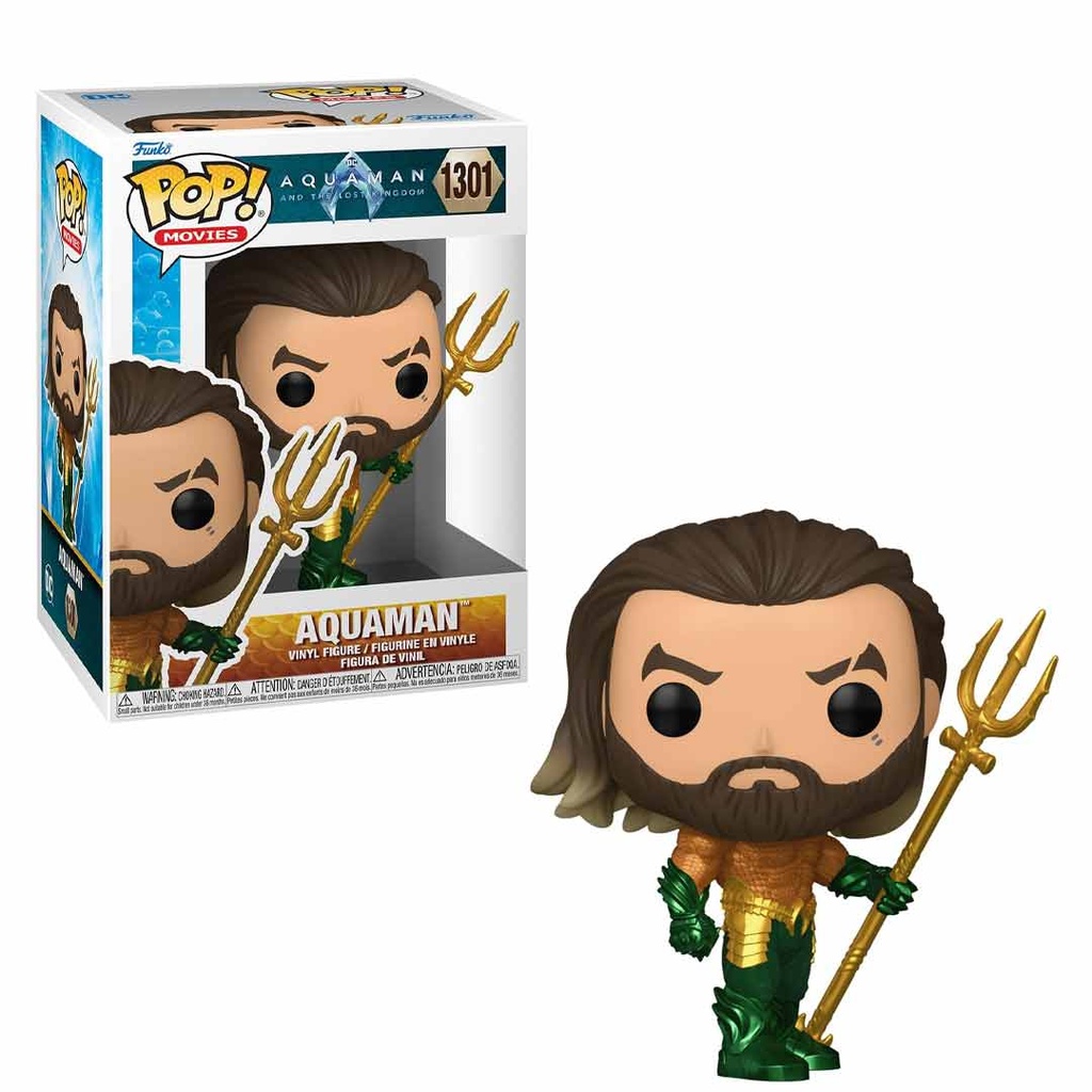 Funko Pop! Movies: Aquaman and the Lost Kingdom - Aquaman Hero Suit