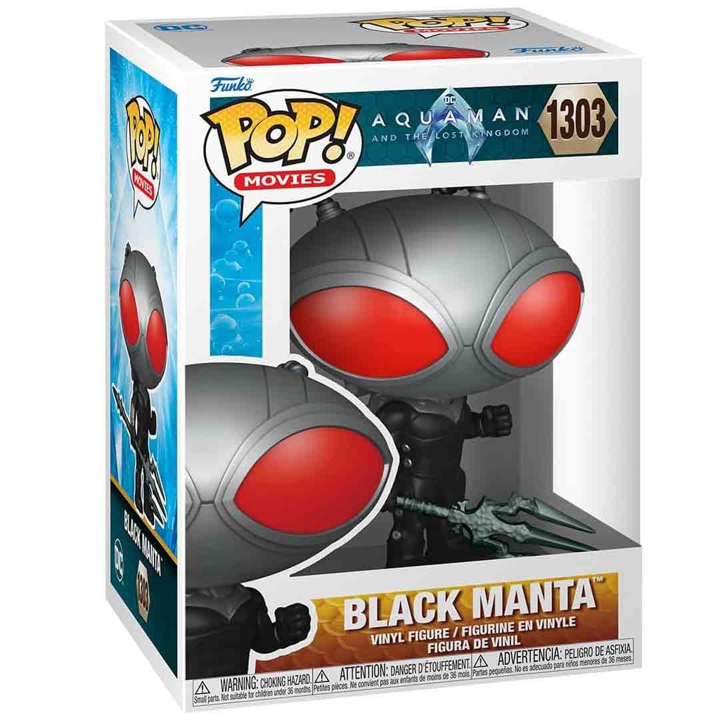 Funko Pop! Movies: Aquaman and the Lost Kingdom - Black Manta