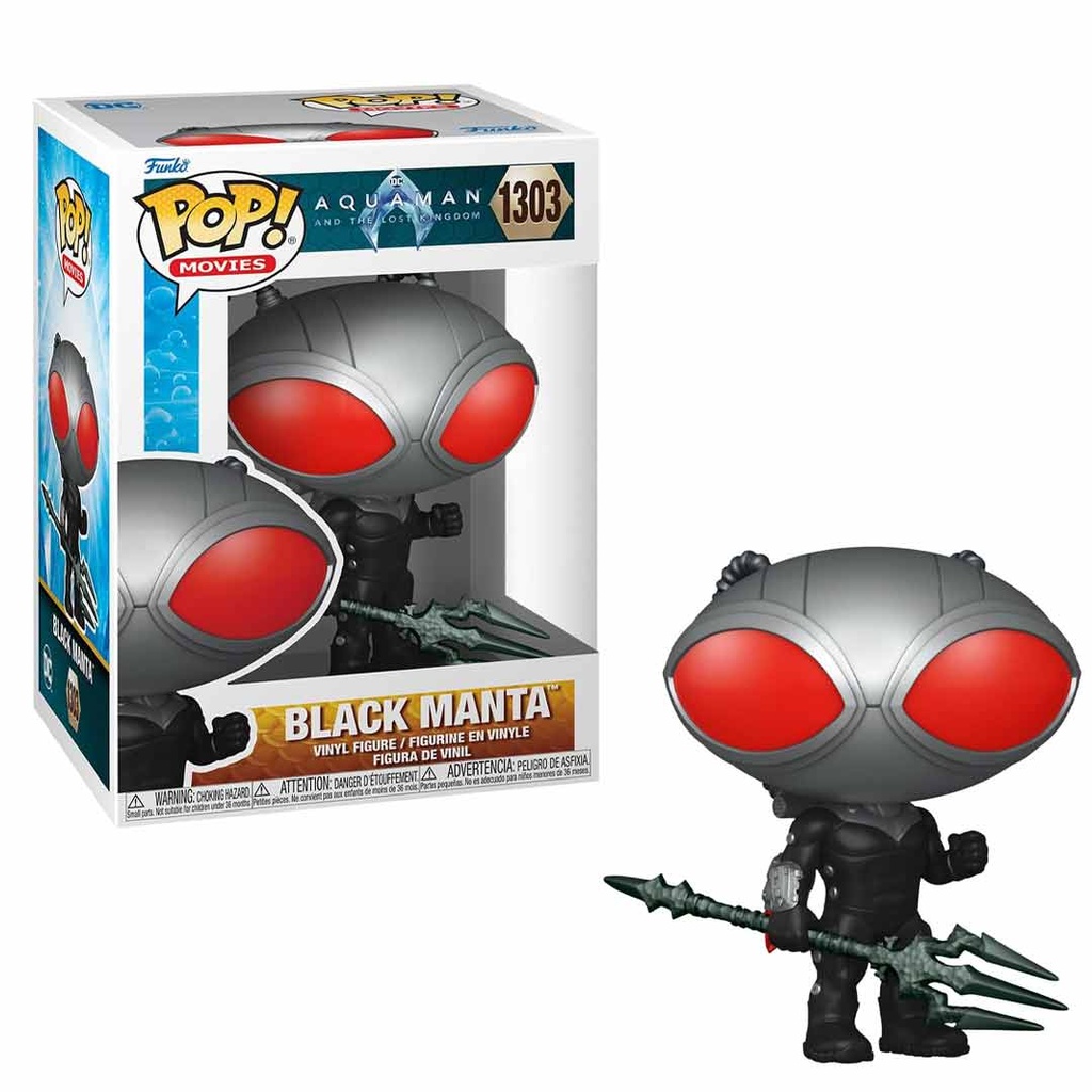 Funko Pop! Movies: Aquaman and the Lost Kingdom - Black Manta
