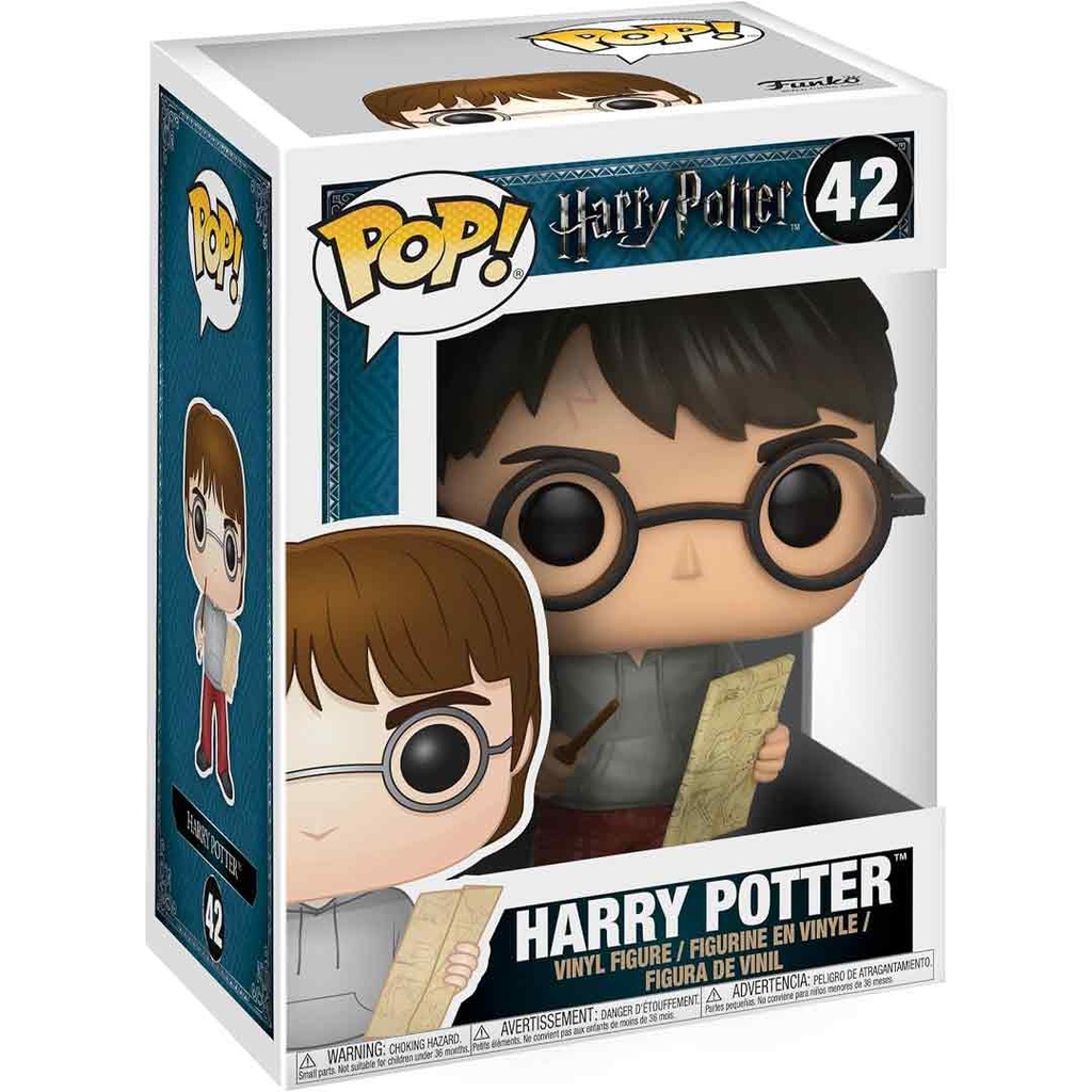 Funko Pop! Movies: Harry Potter - Harry w/ Marauders Map
