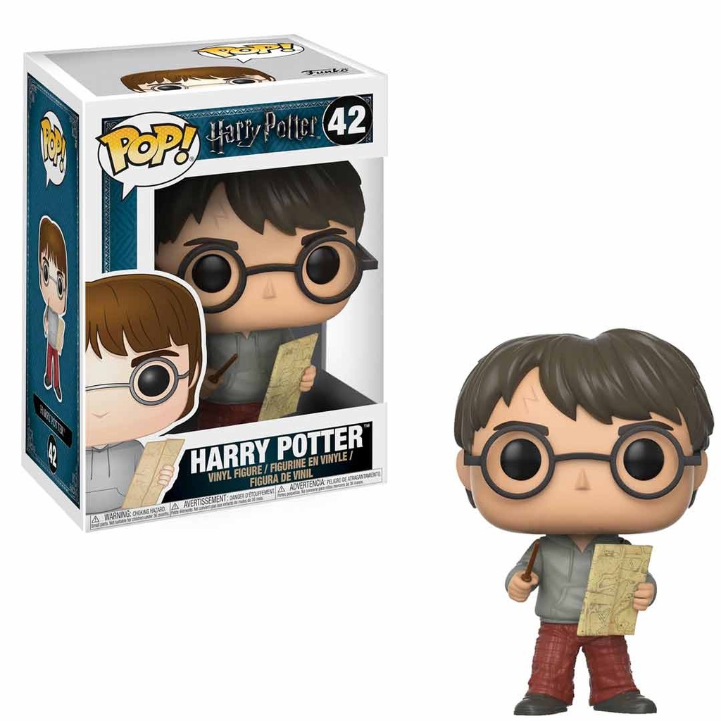Funko Pop! Movies: Harry Potter - Harry w/ Marauders Map