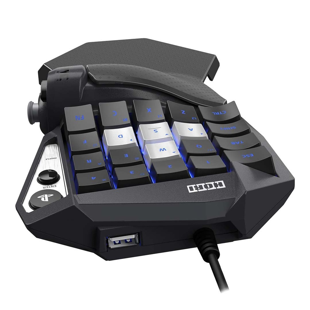 Hori Tactical Assault Commander TAC Mechanical Keypad for PS5, PS4, PC