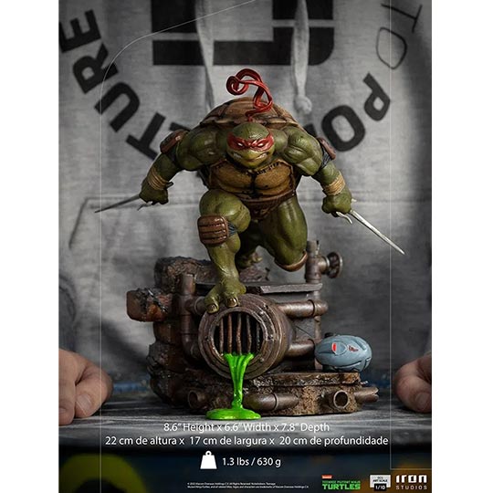 Iron Studios - Raphael - TMNT - BDS Art Scale 1/10