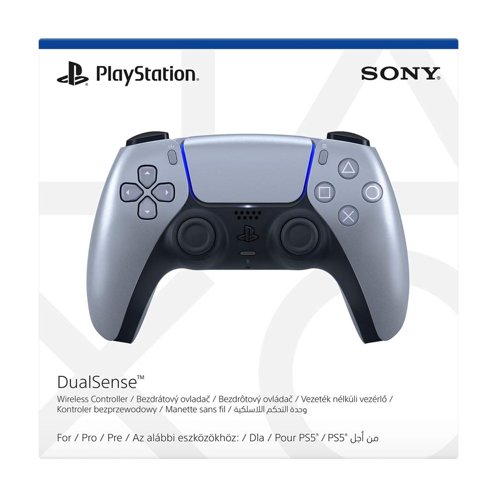 PS5 DualSense Wireless Controller - Sterling Silver